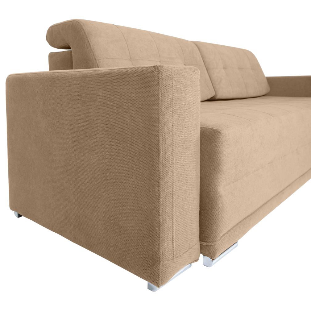 Canapea extensibilă CANDY cu ladă de depozitare, 235x100x85 cm
