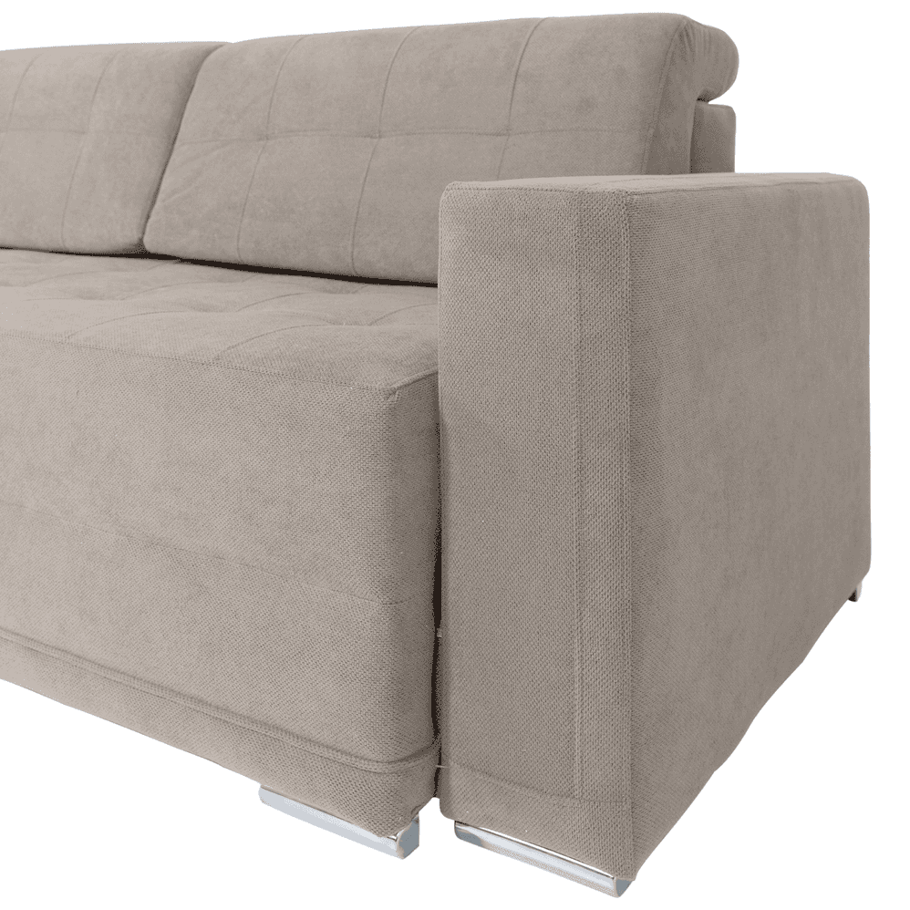 Canapea extensibilă CANDY cu ladă de depozitare, 235x100x85 cm