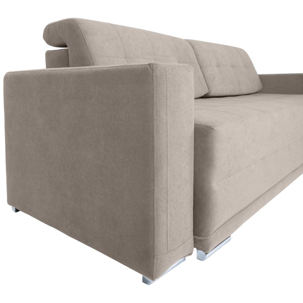 Canapea extensibilă CANDY cu ladă de depozitare, 235x100x85 cm