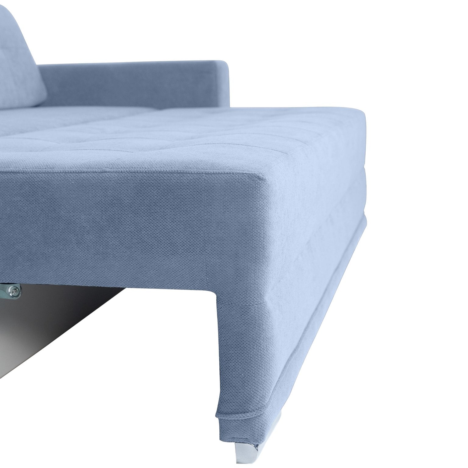 Canapea extensibilă CANDY cu ladă de depozitare, 235x100x85 cm