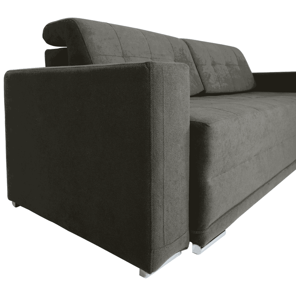 Canapea extensibilă CANDY cu ladă de depozitare, 235x100x85 cm