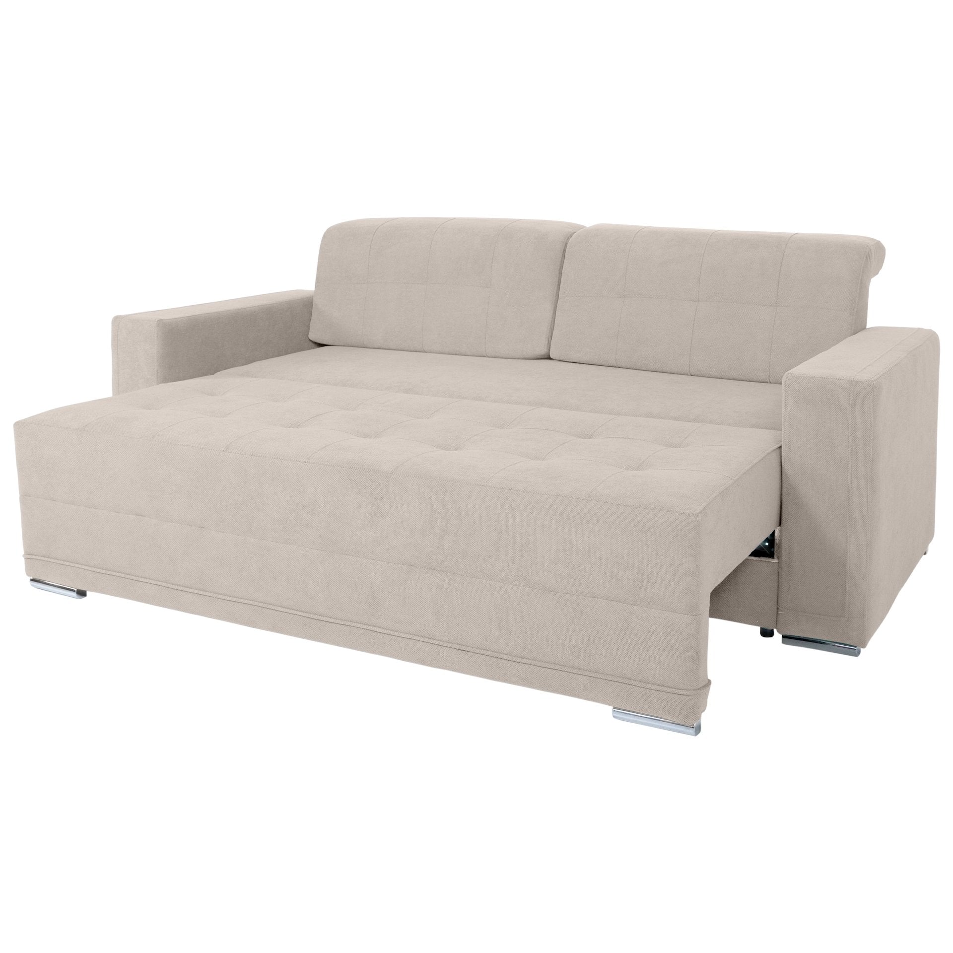 Canapea extensibilă CANDY cu ladă de depozitare, 235x100x85 cm