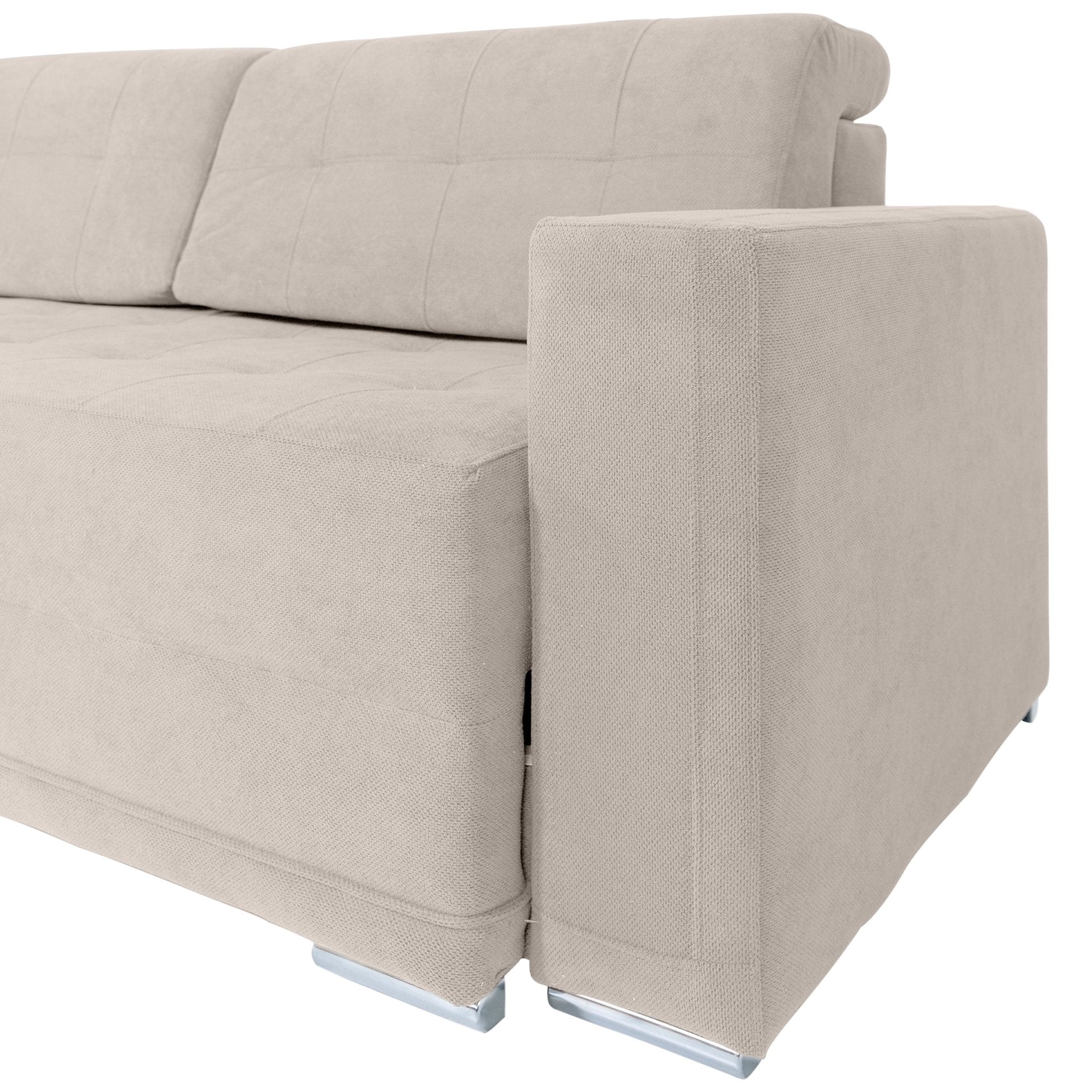 Canapea extensibilă CANDY cu ladă de depozitare, 235x100x85 cm