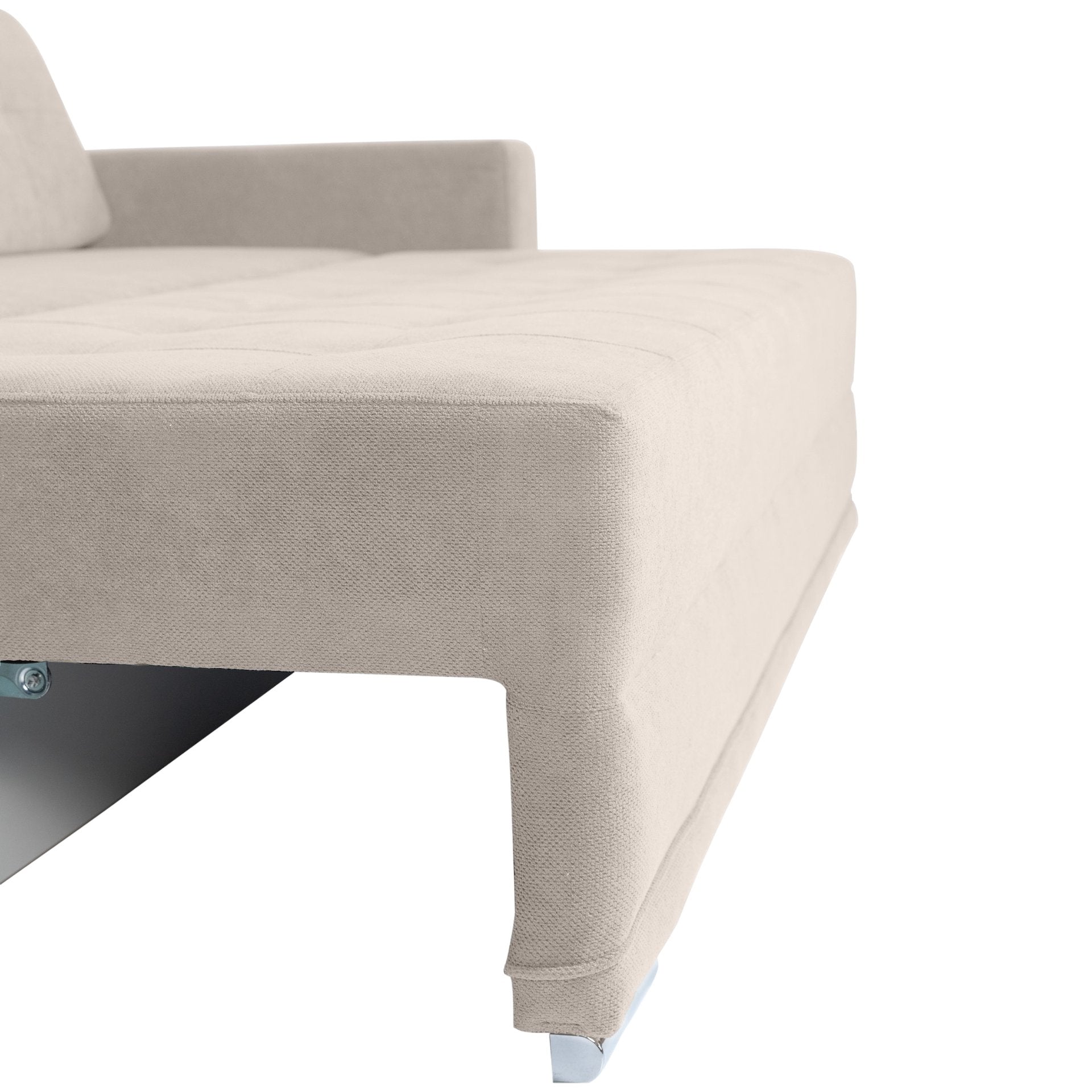 Canapea extensibilă CANDY cu ladă de depozitare, 235x100x85 cm