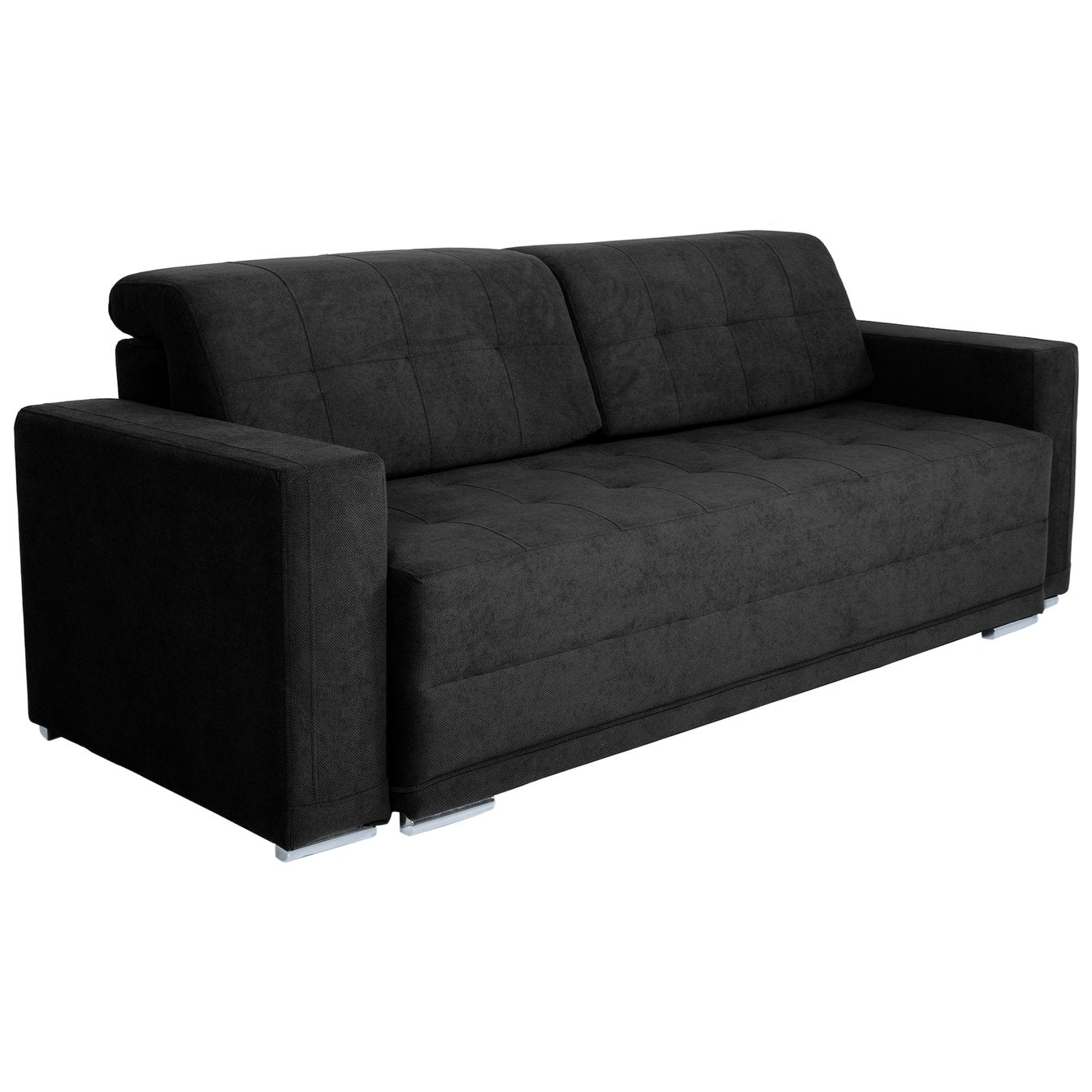 Canapea extensibilă CANDY cu ladă de depozitare, 235x100x85 cm