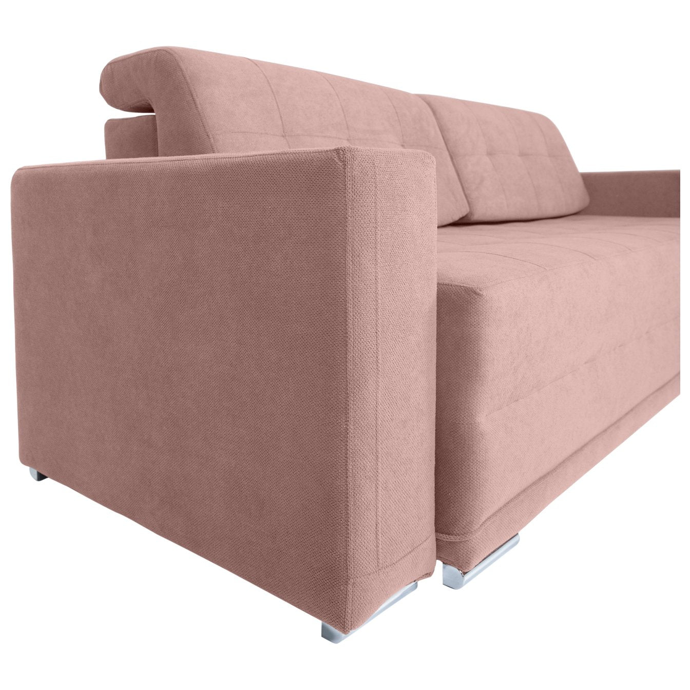 Canapea extensibilă CANDY cu ladă de depozitare, 235x100x85 cm