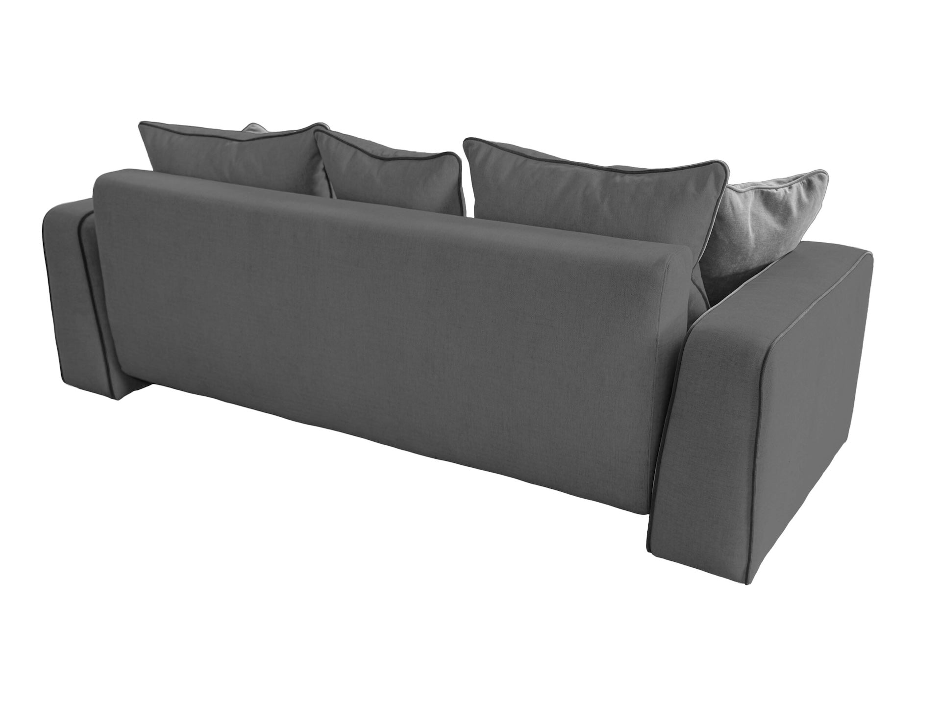 Canapea extensibilă CHAROLINE, cu ladă de depozitare, 235x95x75 cm
