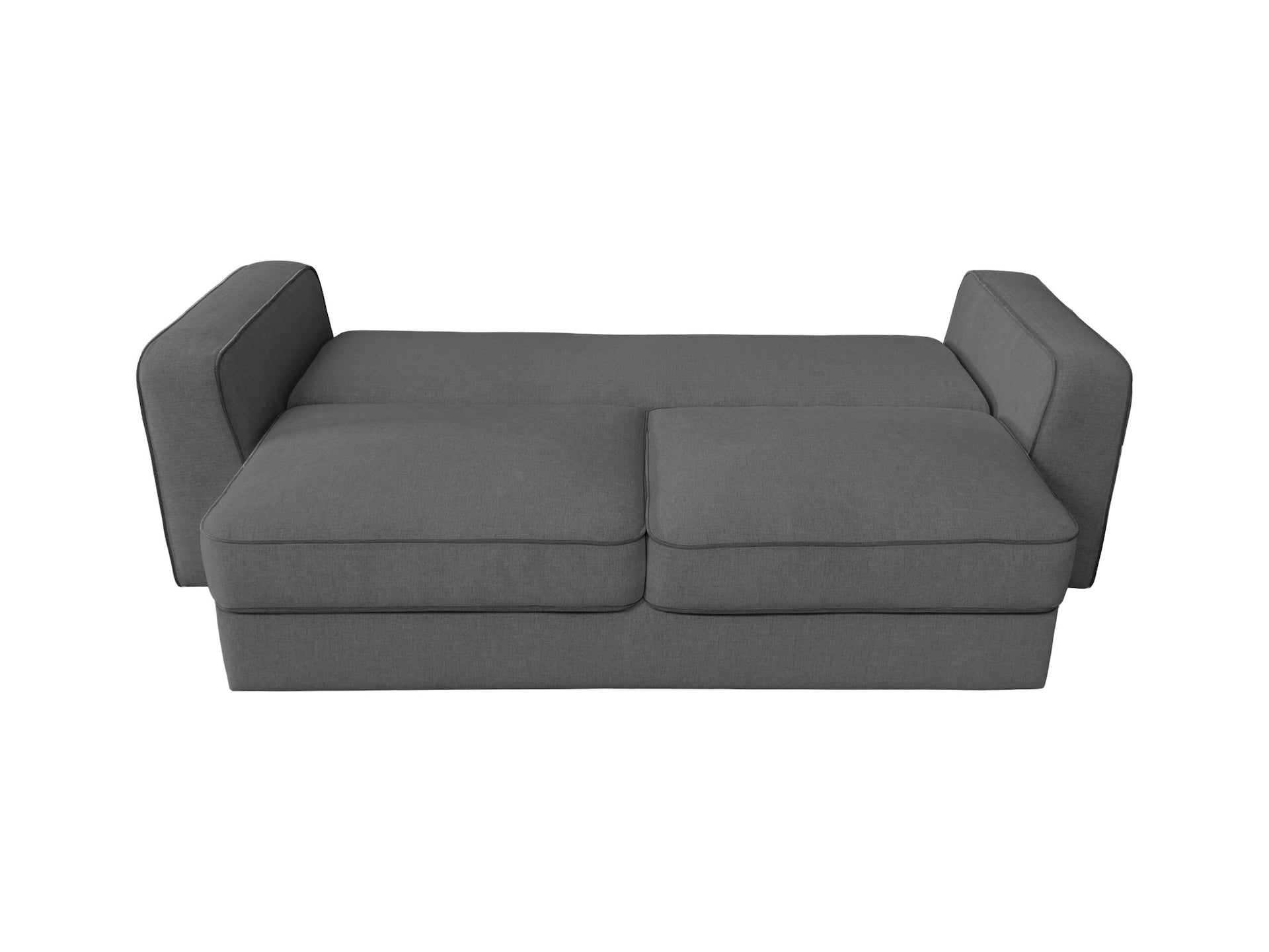 Canapea extensibilă CHAROLINE, cu ladă de depozitare, 235x95x75 cm