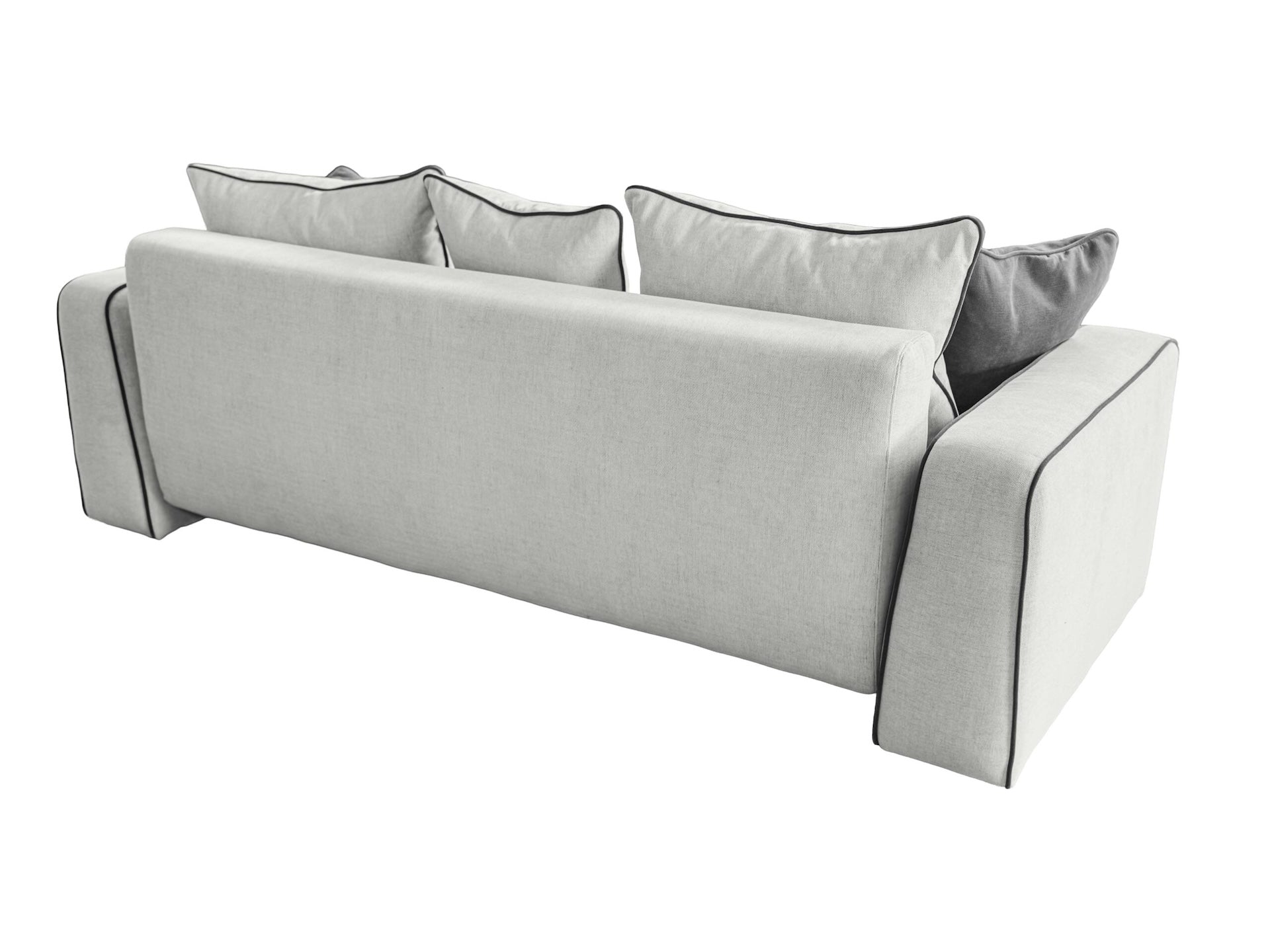 Canapea extensibilă CHAROLINE, cu ladă de depozitare, 235x95x75 cm