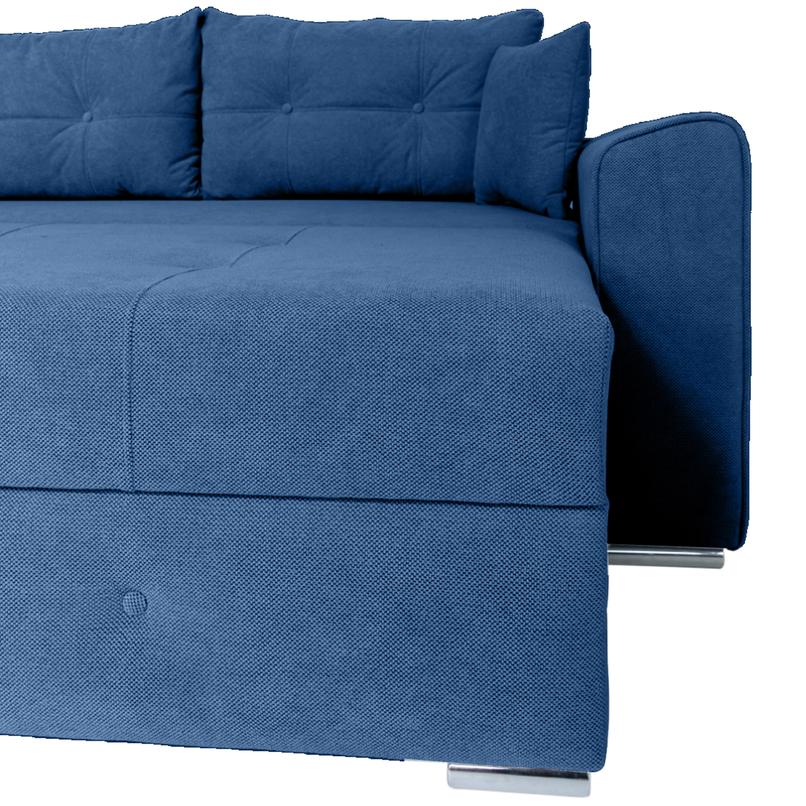 Canapea extensibilă PARKER cu ladă de depozitare, 238x100x75 cm
