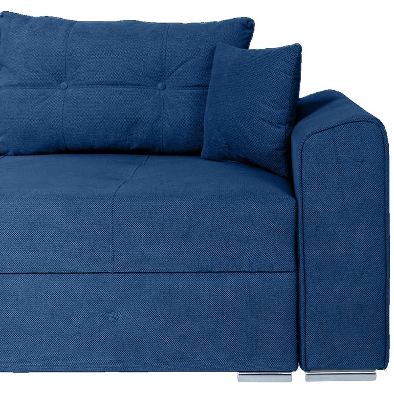 Canapea extensibilă PARKER cu ladă de depozitare, 238x100x75 cm