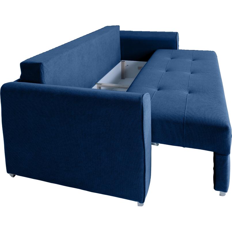 Canapea extensibilă PARKER cu ladă de depozitare, 238x100x75 cm