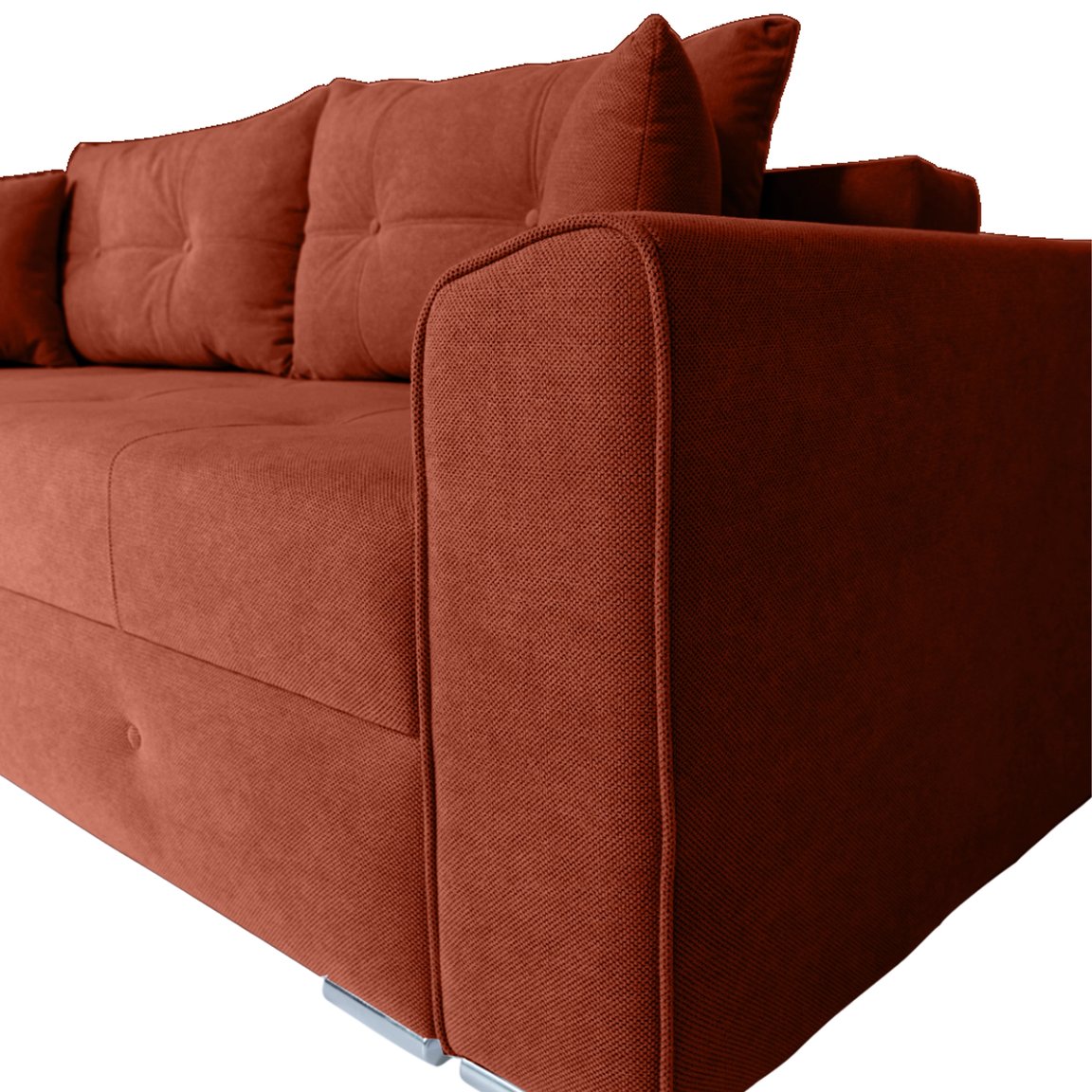 Canapea extensibilă PARKER cu ladă de depozitare, 238x100x75 cm