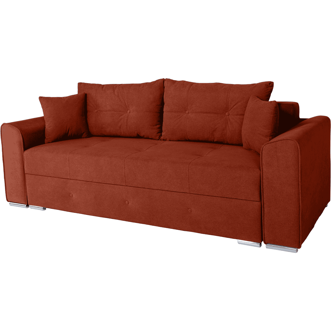 Canapea extensibilă PARKER cu ladă de depozitare, 238x100x75 cm