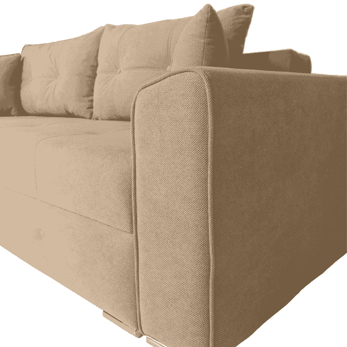 Canapea extensibilă PARKER cu ladă de depozitare, 238x100x75 cm