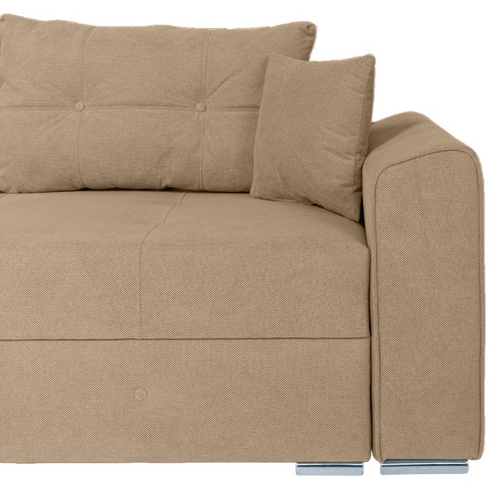 Canapea extensibilă PARKER cu ladă de depozitare, 238x100x75 cm