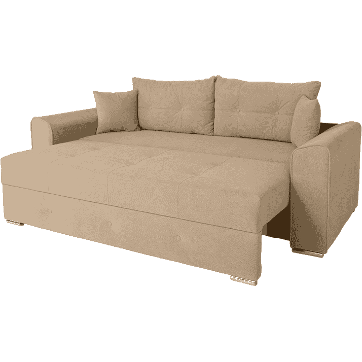 Canapea extensibilă PARKER cu ladă de depozitare, 238x100x75 cm