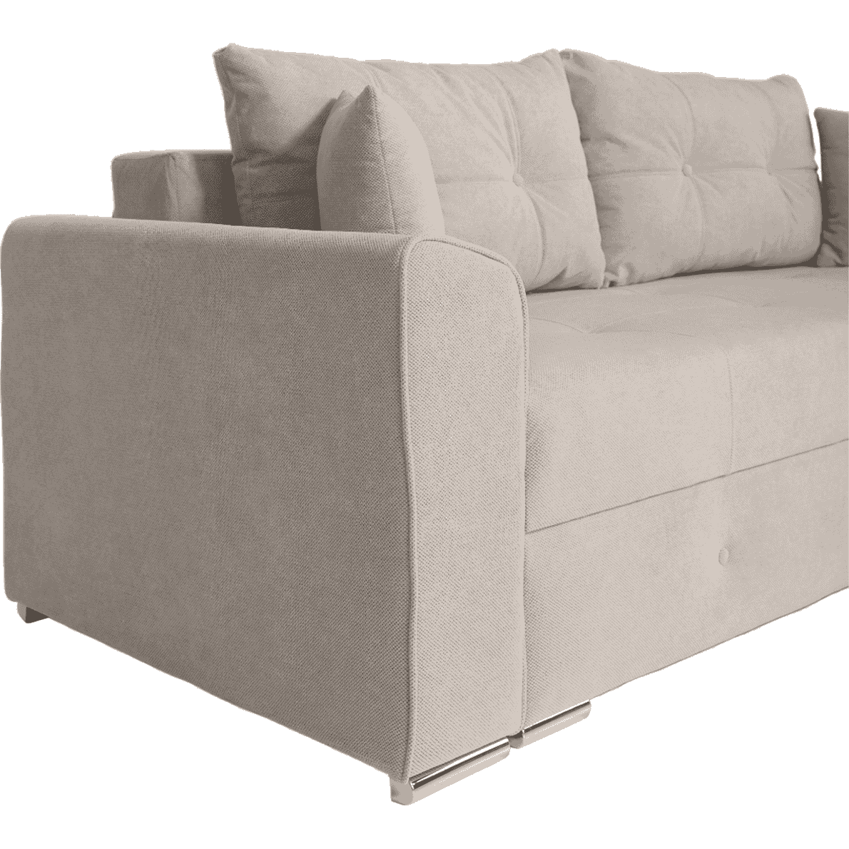 Canapea extensibilă PARKER cu ladă de depozitare, 238x100x75 cm