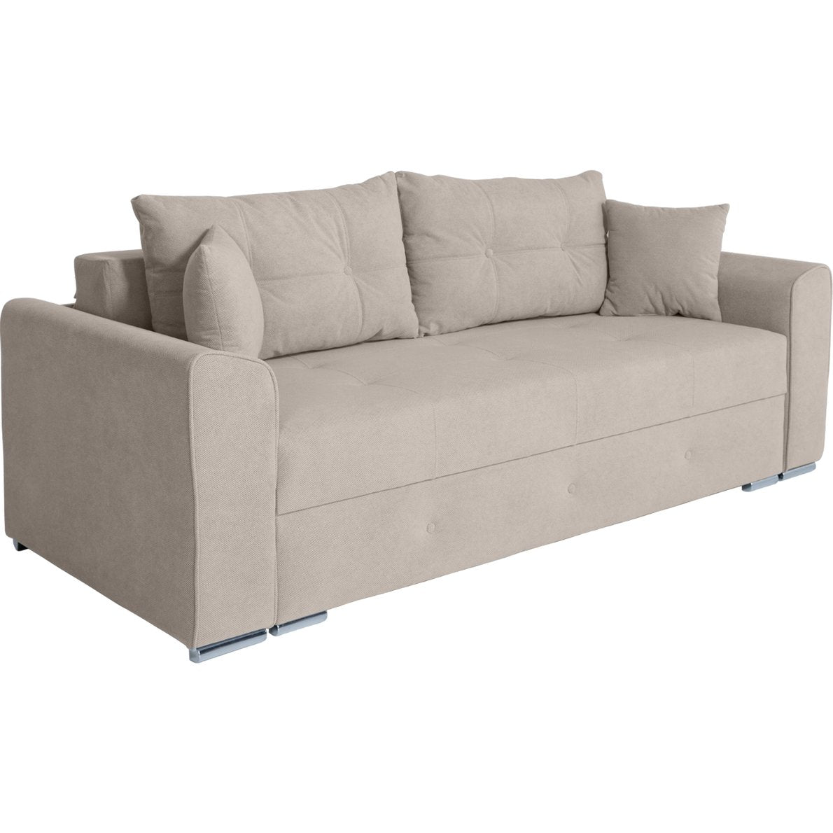 Canapea extensibilă PARKER cu ladă de depozitare, 238x100x75 cm