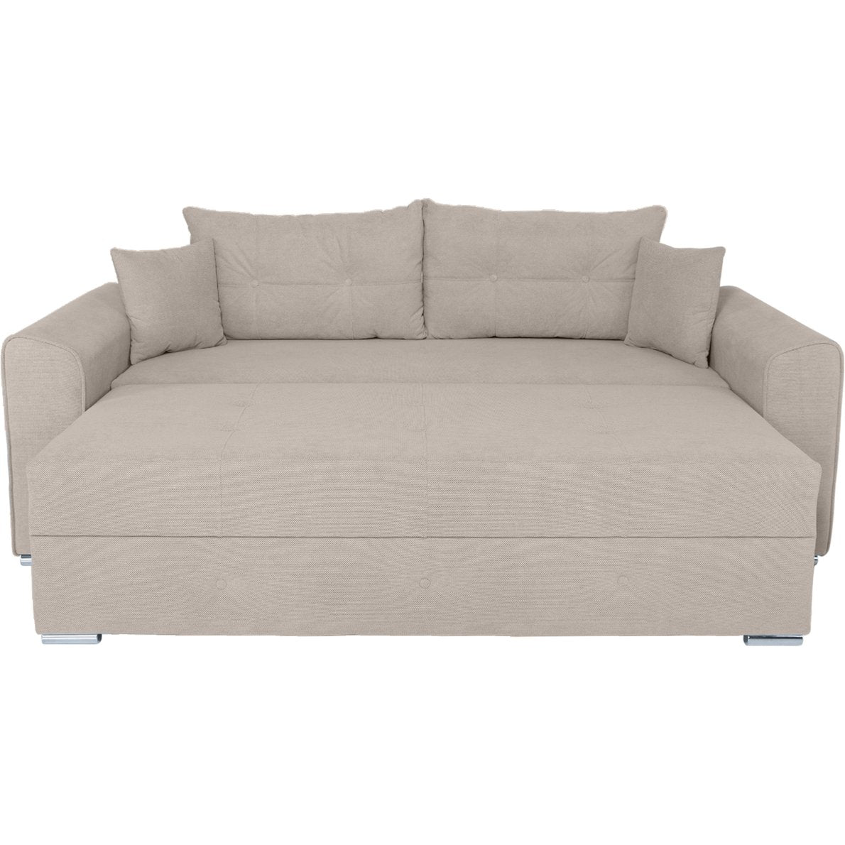 Canapea extensibilă PARKER cu ladă de depozitare, 238x100x75 cm