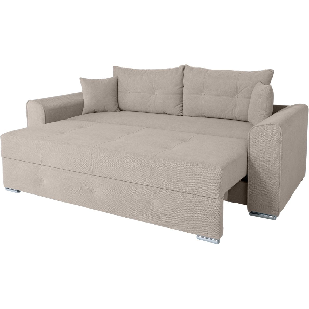 Canapea extensibilă PARKER cu ladă de depozitare, 238x100x75 cm