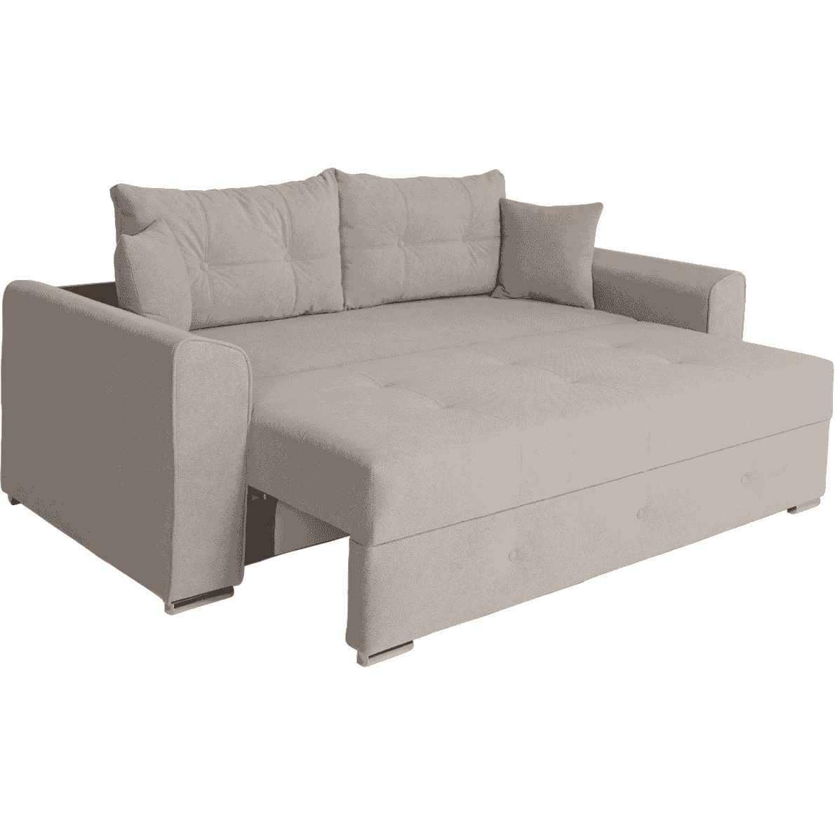 Canapea extensibilă PARKER cu ladă de depozitare, 238x100x75 cm