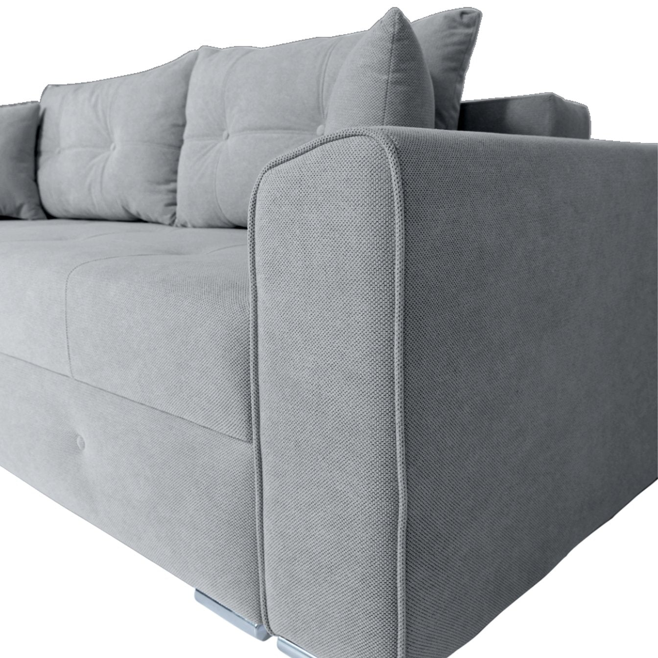 Canapea extensibilă PARKER cu ladă de depozitare, 238x100x75 cm