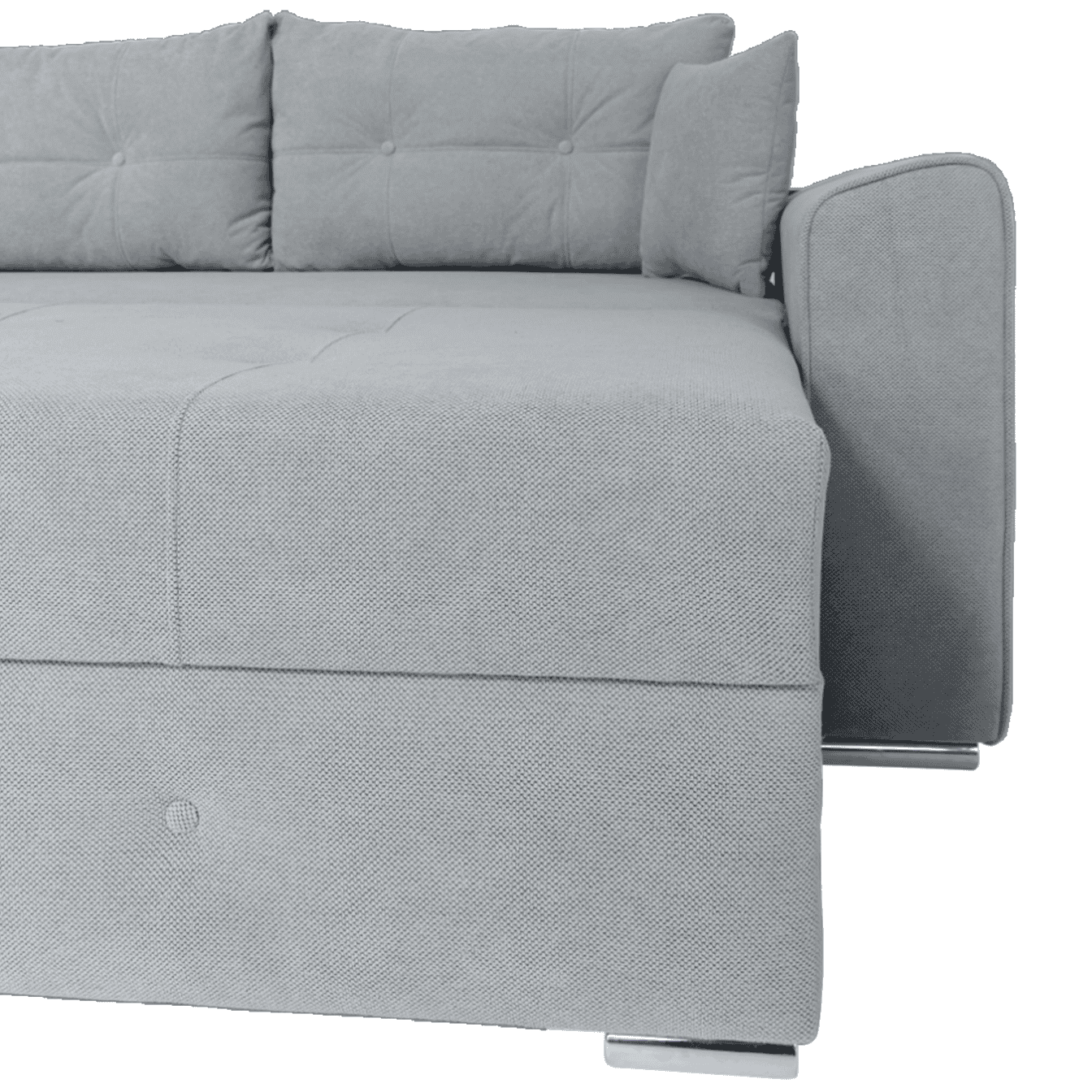 Canapea extensibilă PARKER cu ladă de depozitare, 238x100x75 cm