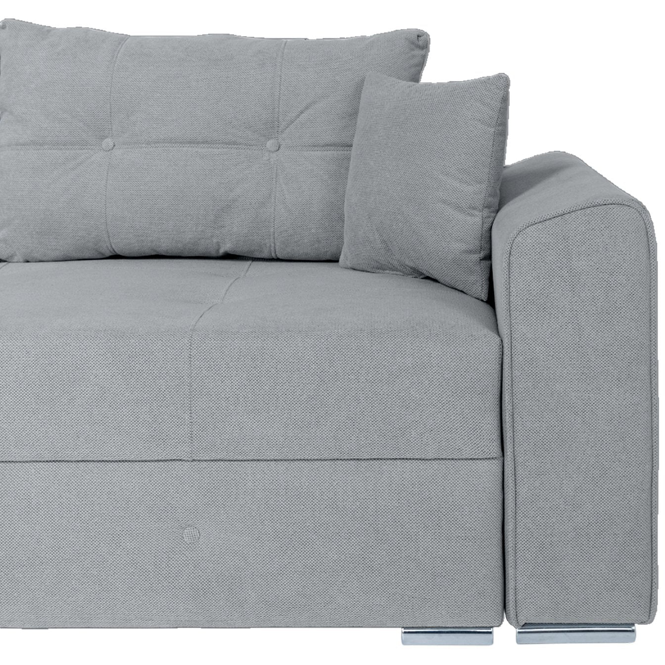 Canapea extensibilă PARKER cu ladă de depozitare, 238x100x75 cm