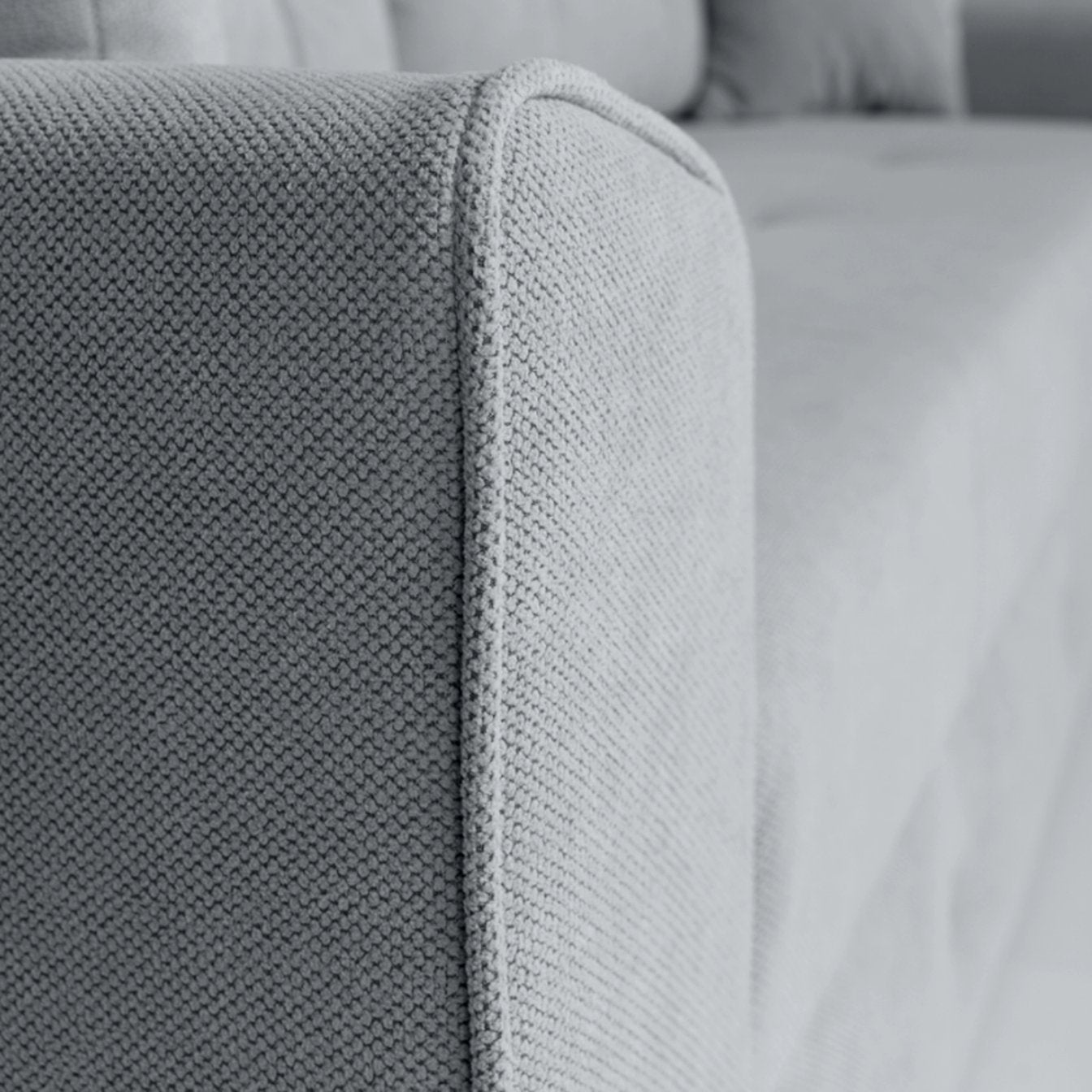 Canapea extensibilă PARKER cu ladă de depozitare, 238x100x75 cm