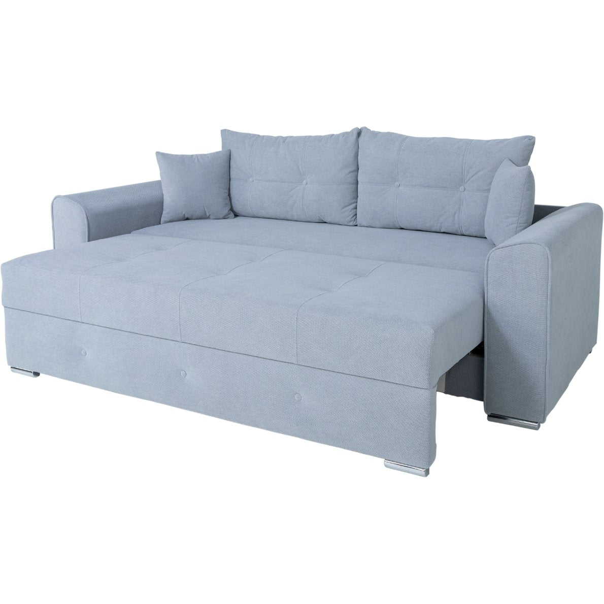 Canapea extensibilă PARKER cu ladă de depozitare, 238x100x75 cm