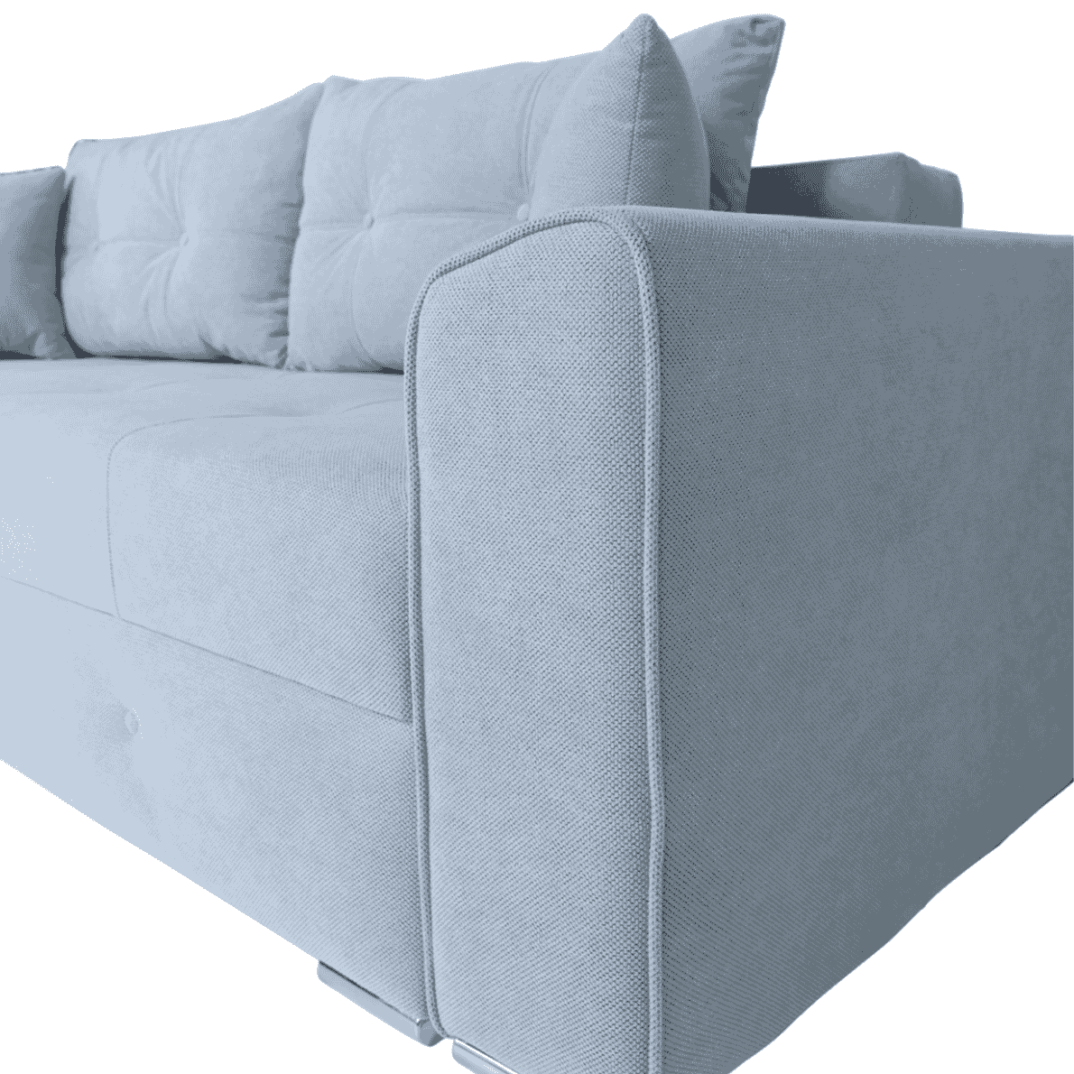 Canapea extensibilă PARKER cu ladă de depozitare, 238x100x75 cm