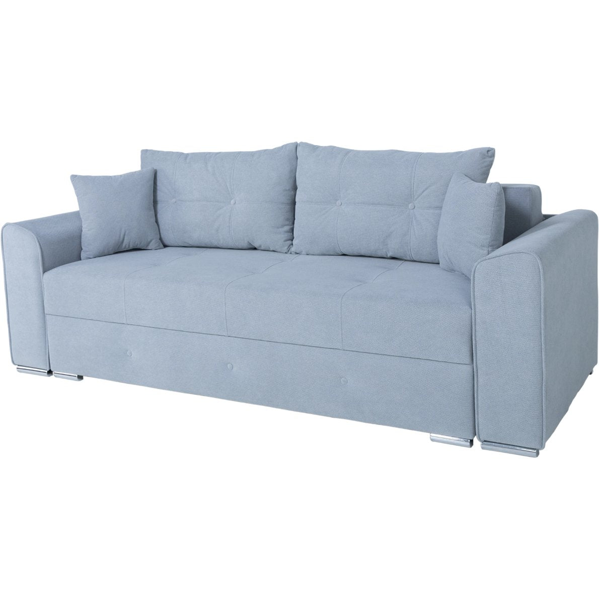 Canapea extensibilă PARKER cu ladă de depozitare, 238x100x75 cm