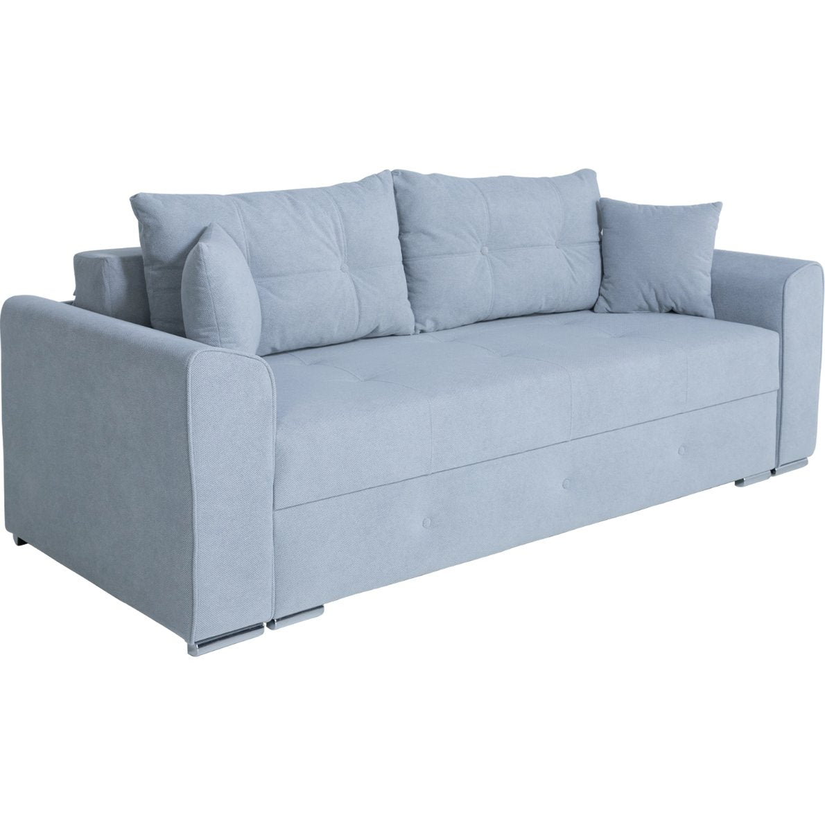 Canapea extensibilă PARKER cu ladă de depozitare, 238x100x75 cm
