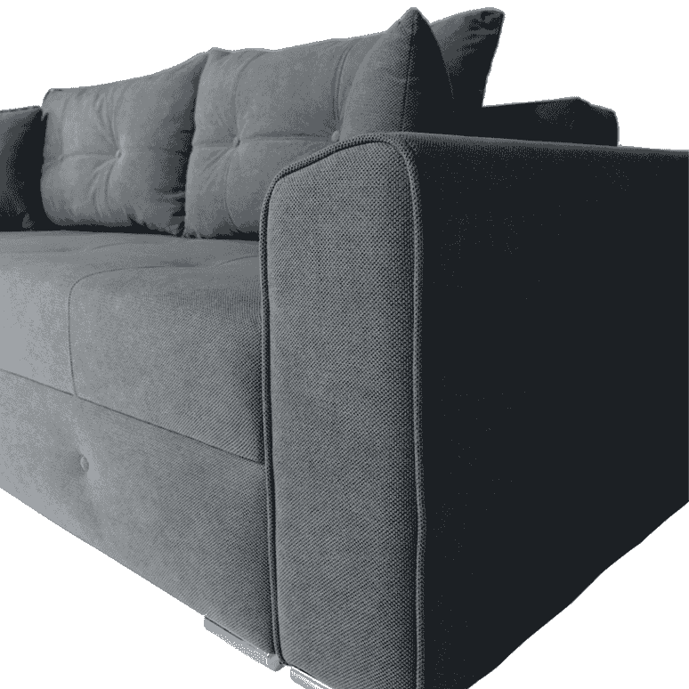 Canapea extensibilă PARKER cu ladă de depozitare, 238x100x75 cm