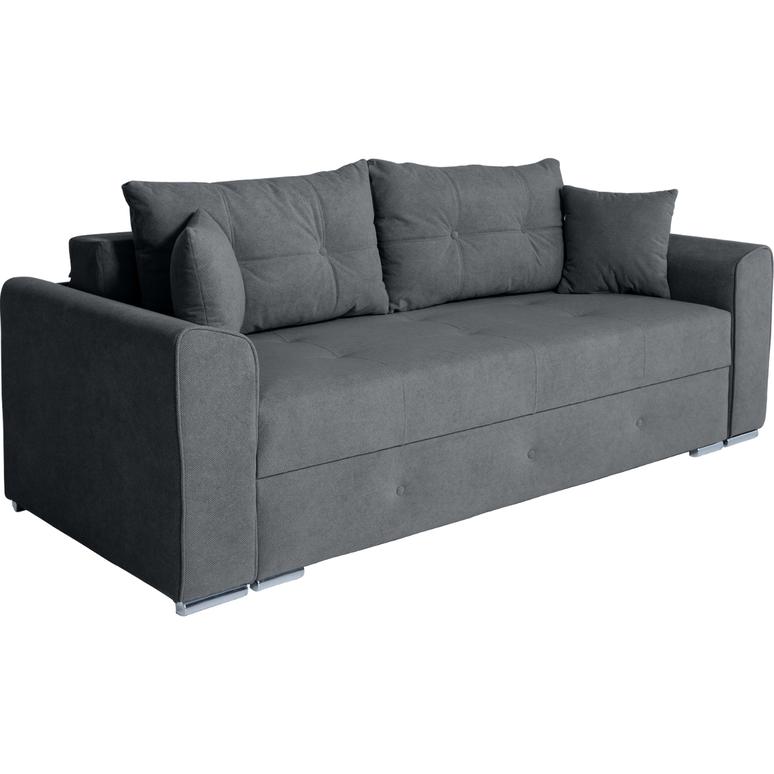 Canapea extensibilă PARKER cu ladă de depozitare, 238x100x75 cm
