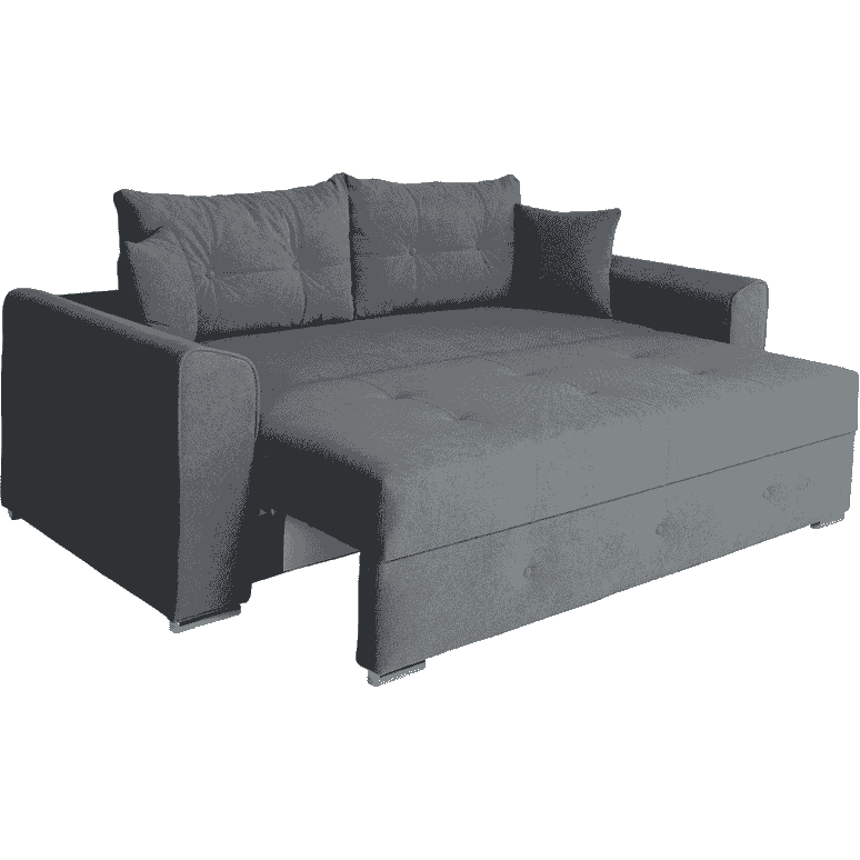 Canapea extensibilă PARKER cu ladă de depozitare, 238x100x75 cm