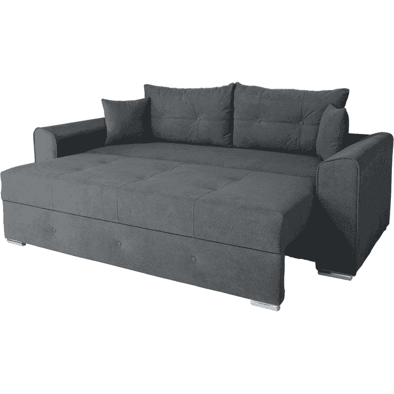 Canapea extensibilă PARKER cu ladă de depozitare, 238x100x75 cm