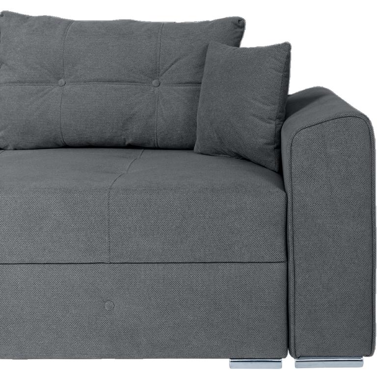 Canapea extensibilă PARKER cu ladă de depozitare, 238x100x75 cm