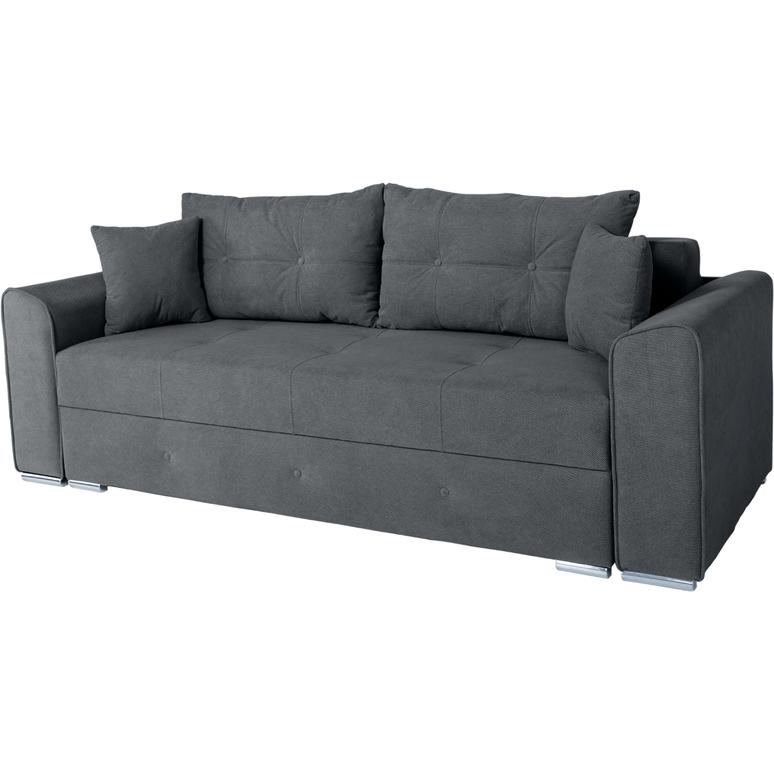 Canapea extensibilă PARKER cu ladă de depozitare, 238x100x75 cm