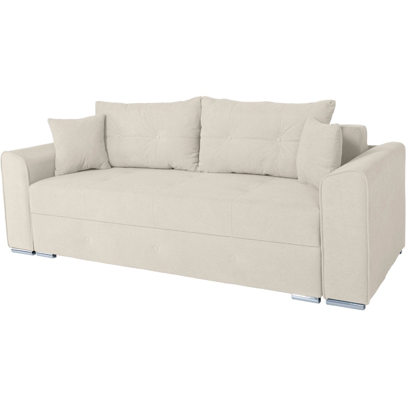 Canapea extensibilă PARKER cu ladă de depozitare, 238x100x75 cm