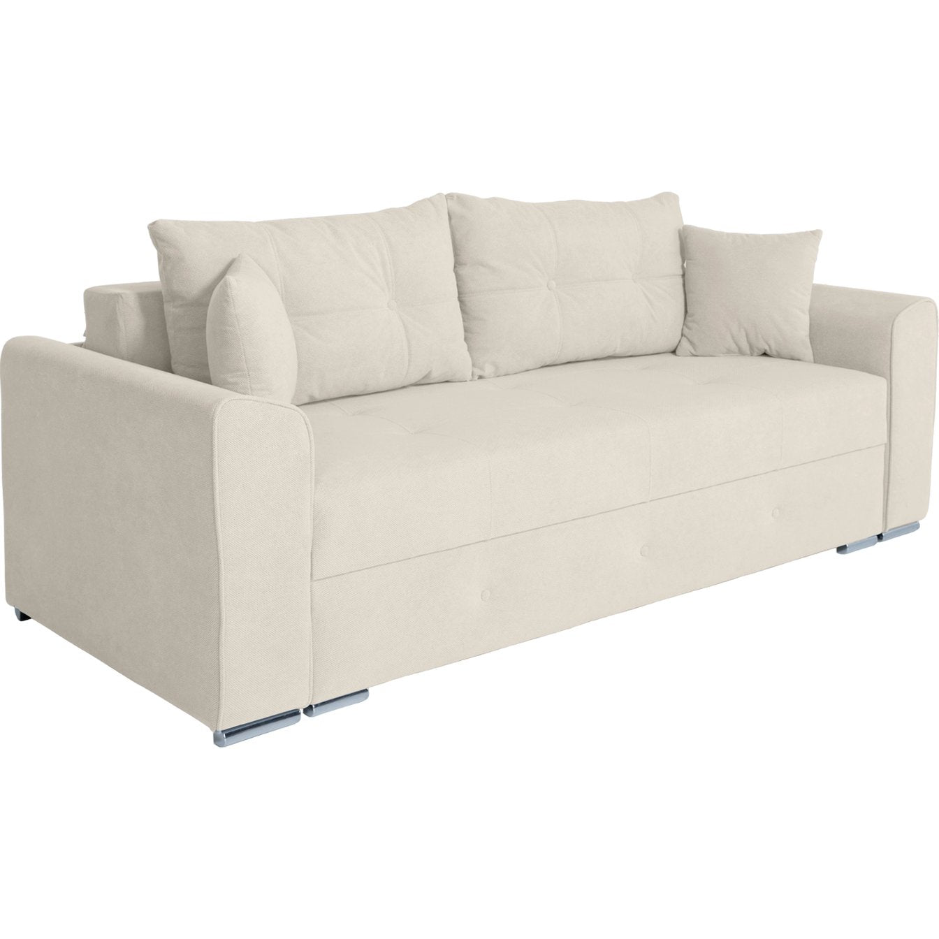 Canapea extensibilă PARKER cu ladă de depozitare, 238x100x75 cm