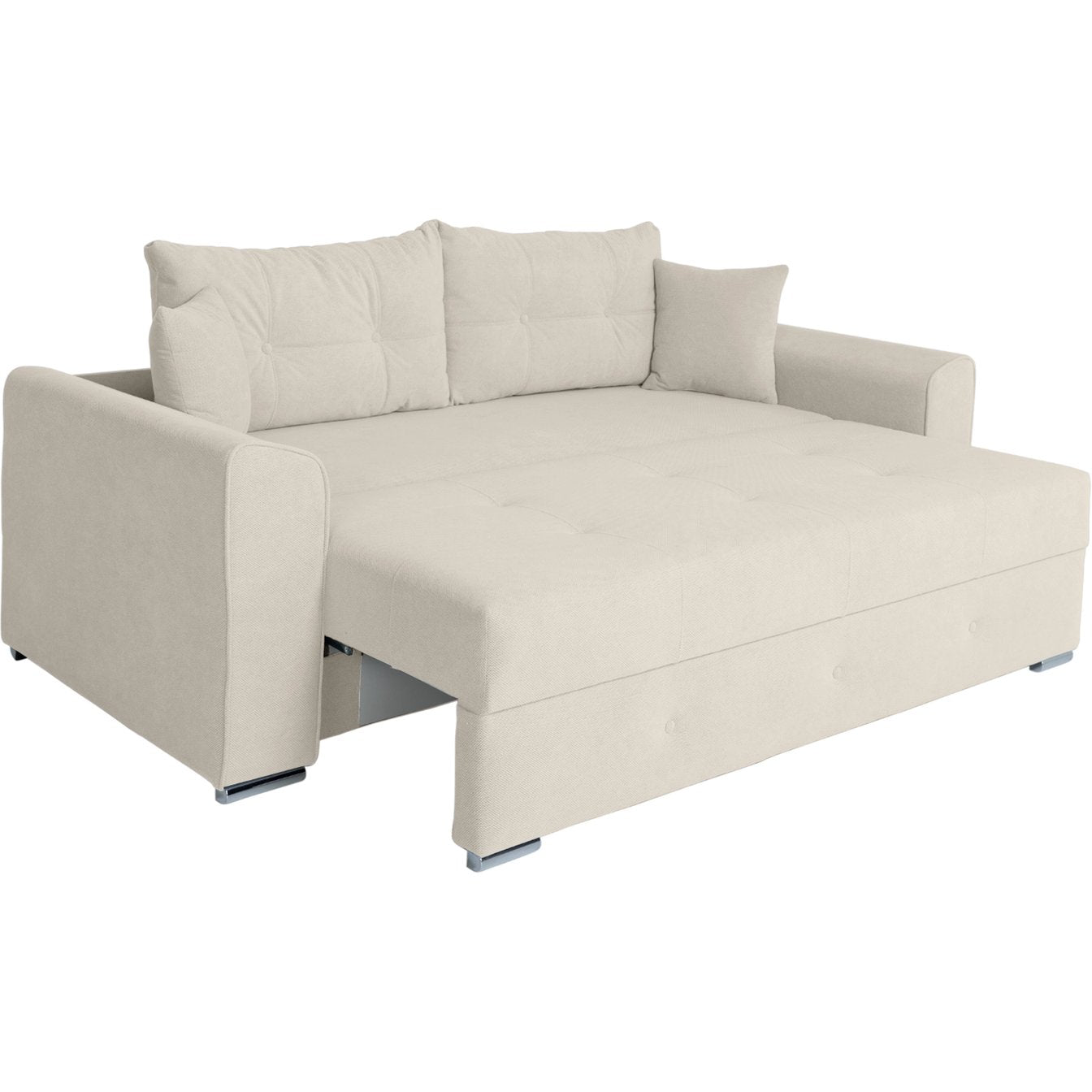 Canapea extensibilă PARKER cu ladă de depozitare, 238x100x75 cm