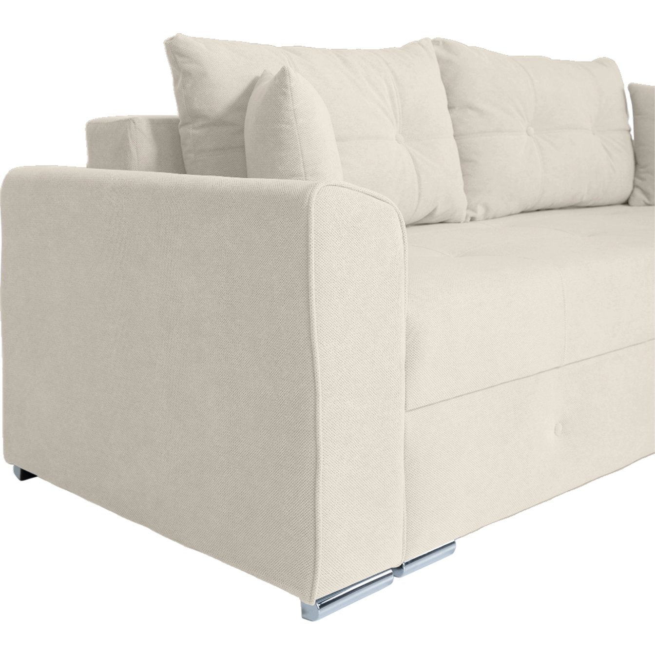 Canapea extensibilă PARKER cu ladă de depozitare, 238x100x75 cm