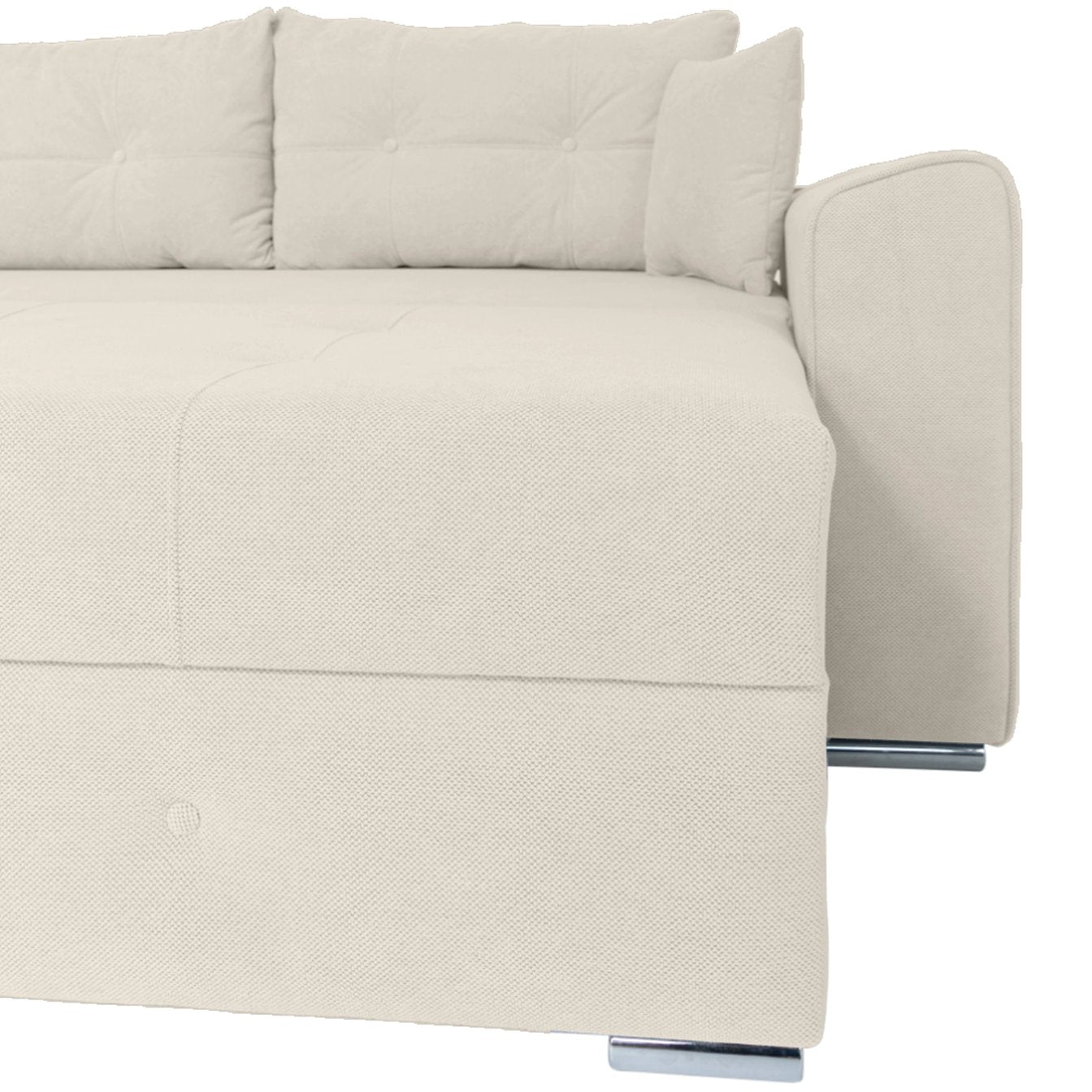 Canapea extensibilă PARKER cu ladă de depozitare, 238x100x75 cm