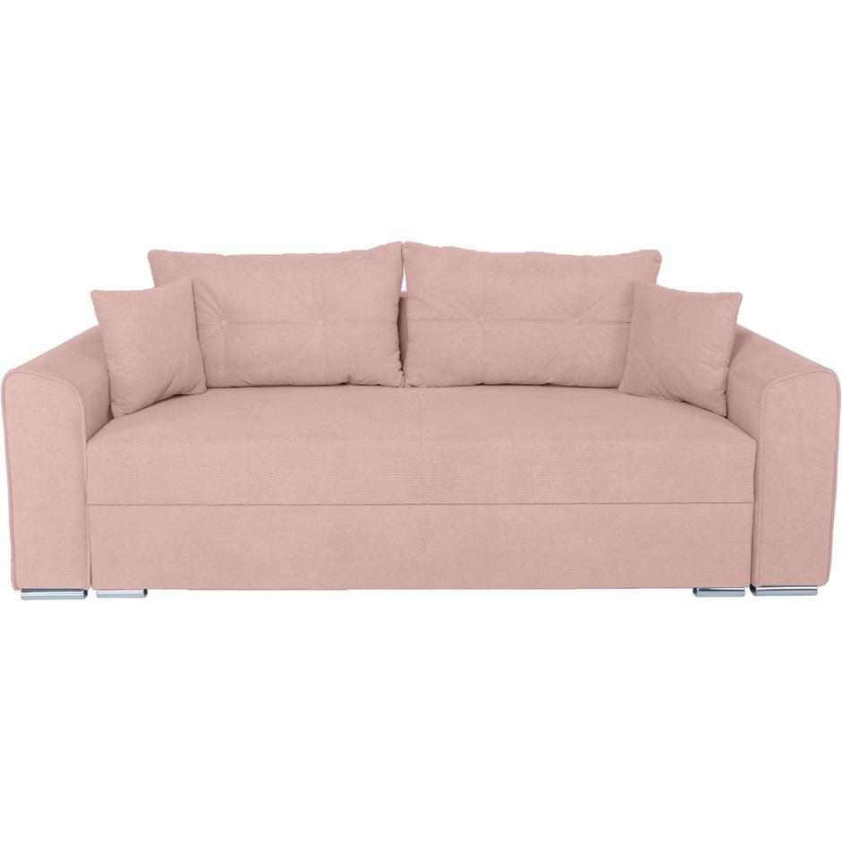 Canapea extensibilă PARKER cu ladă de depozitare, 238x100x75 cm