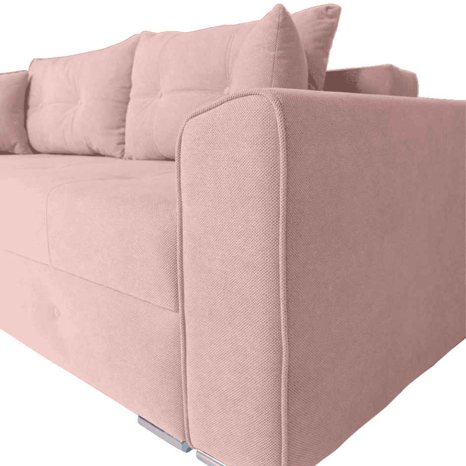 Canapea extensibilă PARKER cu ladă de depozitare, 238x100x75 cm