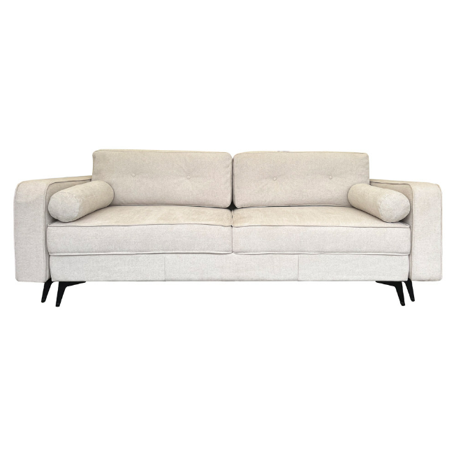 Canapea extensibilă MOLY, cu ladă de depozitare, 230x90x85 cm
