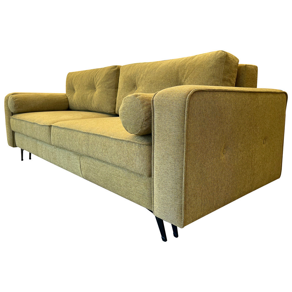 Canapea extensibilă MOLY, cu ladă de depozitare, 230x90x85 cm