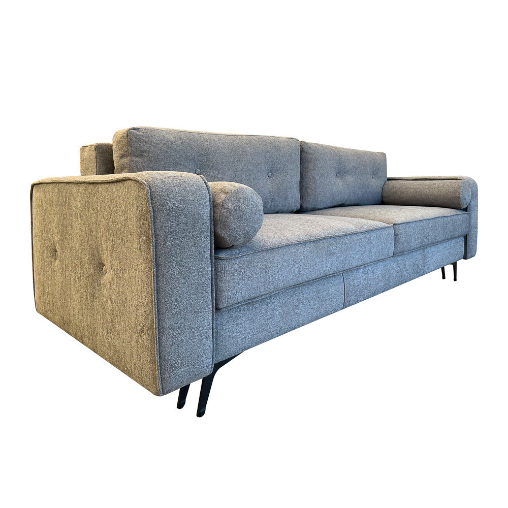 Canapea extensibilă MOLY, cu ladă de depozitare, 230x90x85 cm